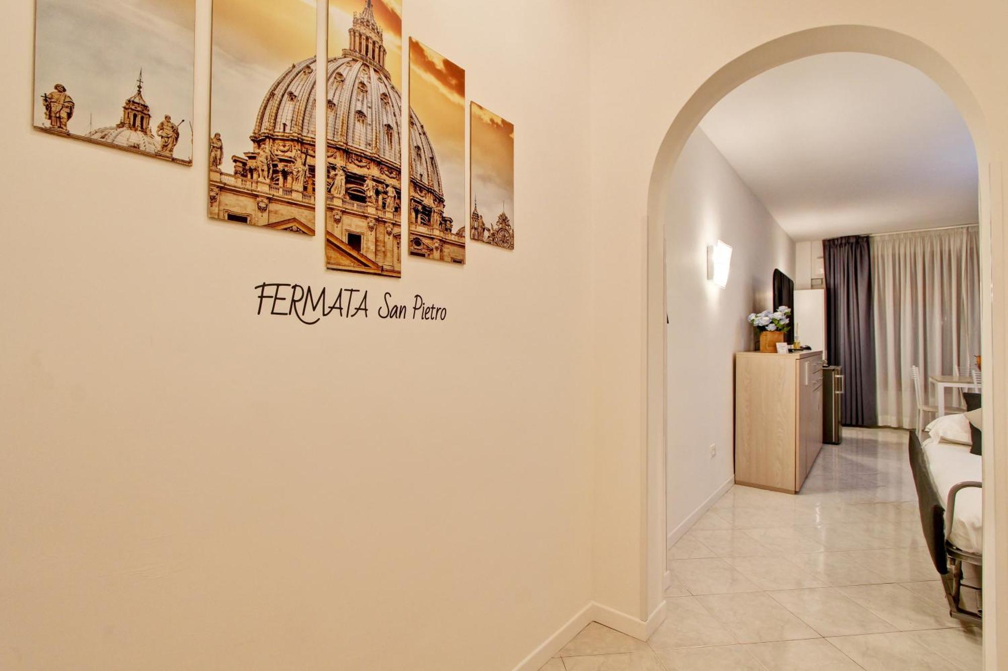 Fermata San Pietro - Appartamento Con Parcheggio Рим Екстер'єр фото